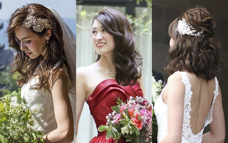 花嫁のヘアスタイルはこれで決まり 人気アレンジ3選 ニュース