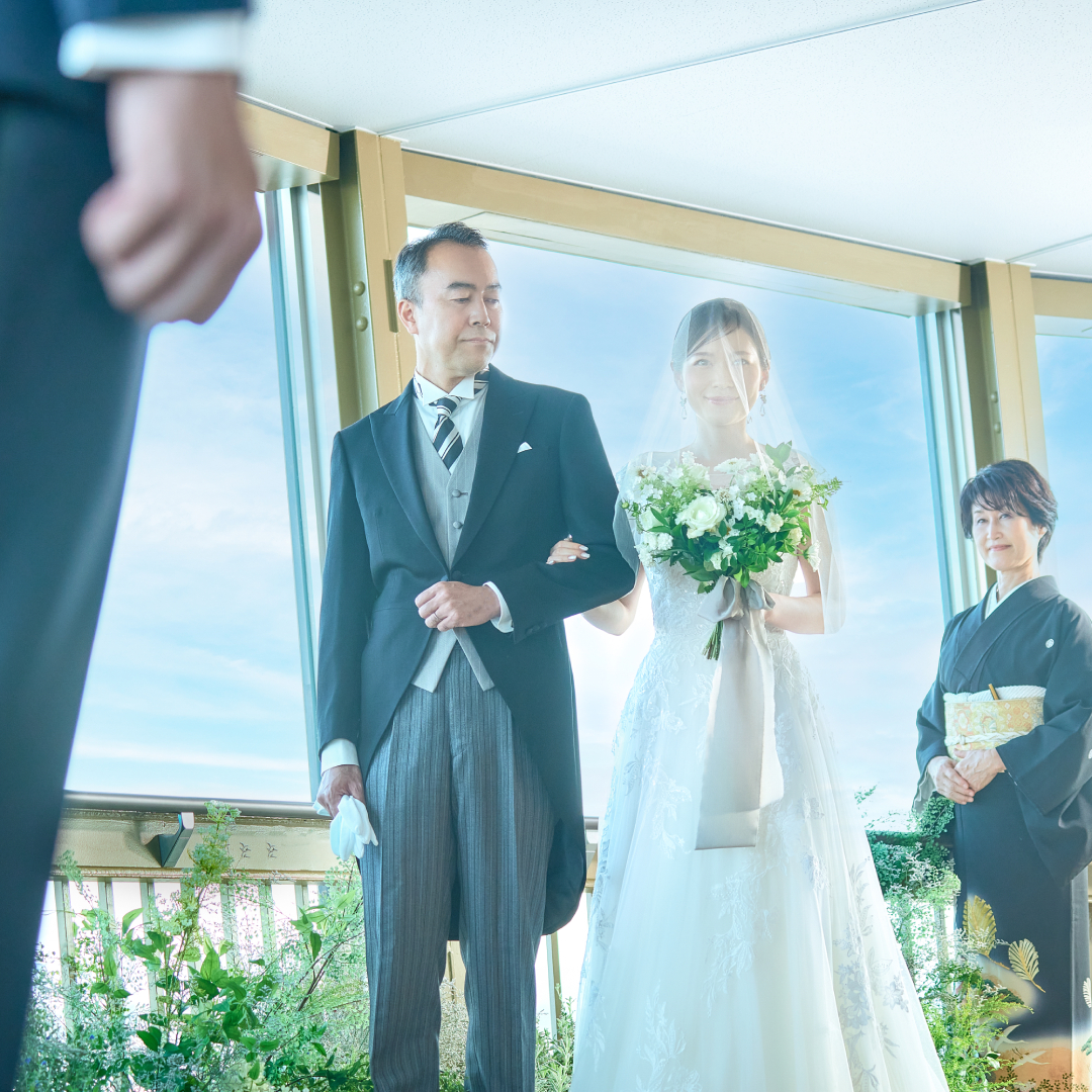 【絶景挙式】2つの選べるチャペル体験×展望アフターセレモニー【26年6月リニューアル】