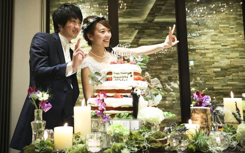 憧れが詰まった宝石箱のようなナイトウエディング☆