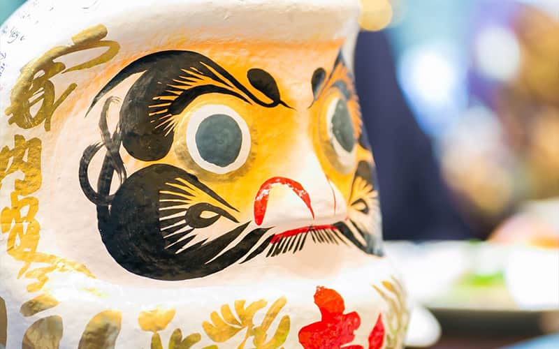 オトナの和婚にピッタリな「だるま演出」